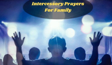 Intercessory Prayers For Family