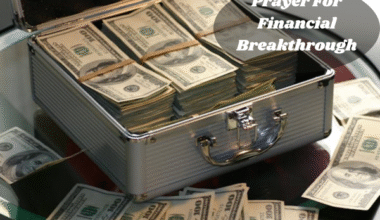 Prayer For Financial Breakthrough