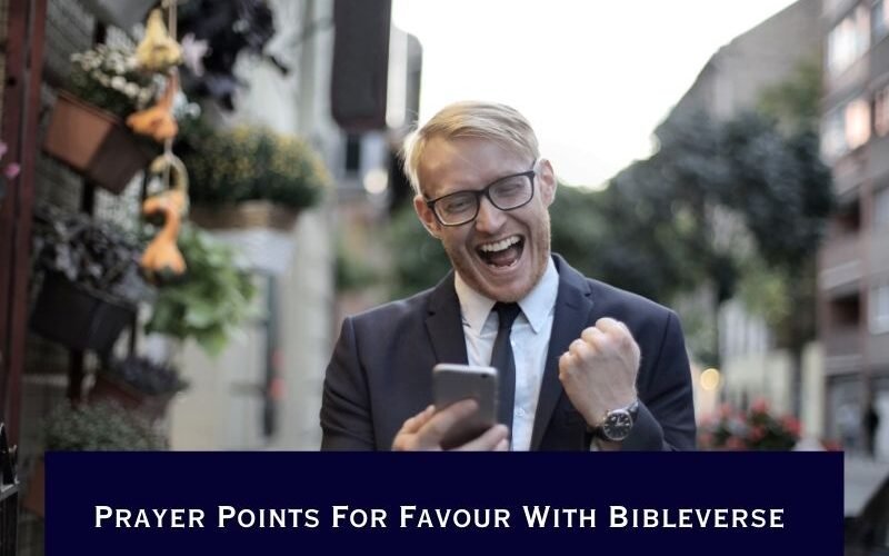 Prayer Points For Favour With Bibleverse