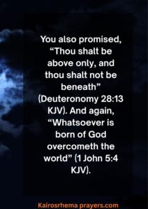 Powerful Dangerous Prayers For Financial Breakthrough