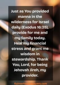 Healing Prayers In The Bible