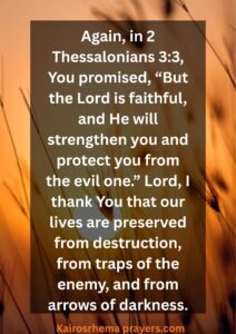 Prayers Of Thanksgiving For Family