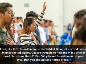 Prayer Points For Favour With Bibleverse