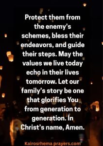 Thanksgiving Prayer For Family