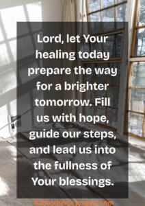 Quote For Prayers Of Healing