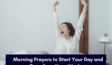 Morning Prayers to Start Your Day and Transform Your Mindset