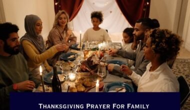Thanksgiving Prayer For Family