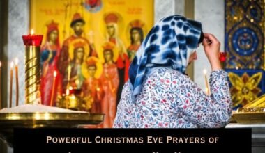 Christmas Eve Prayers of Intercession for New Year