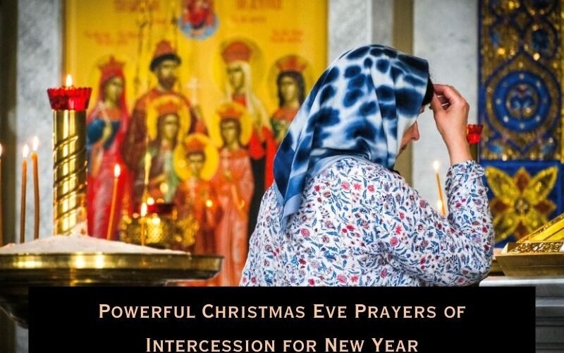 Christmas Eve Prayers of Intercession for New Year
