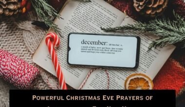 Powerful Christmas Eve Prayers of Intercession For New Year